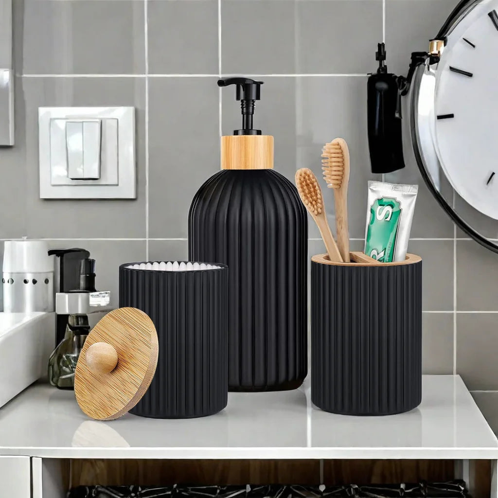 Nordic Bathroom Organizer Set