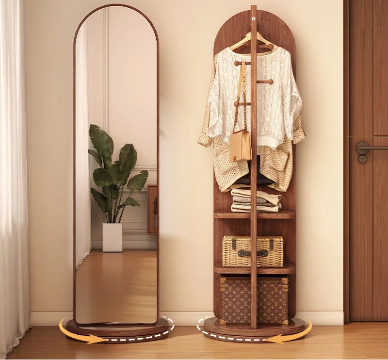 Twirl Mirror Coat Stand