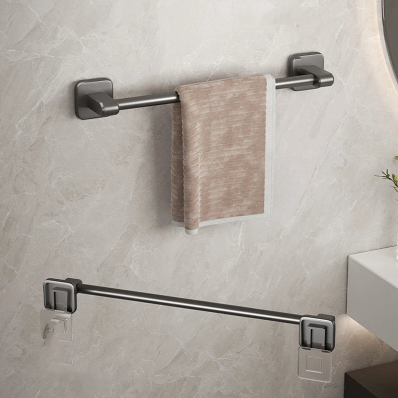 Wall-mounted towel rack