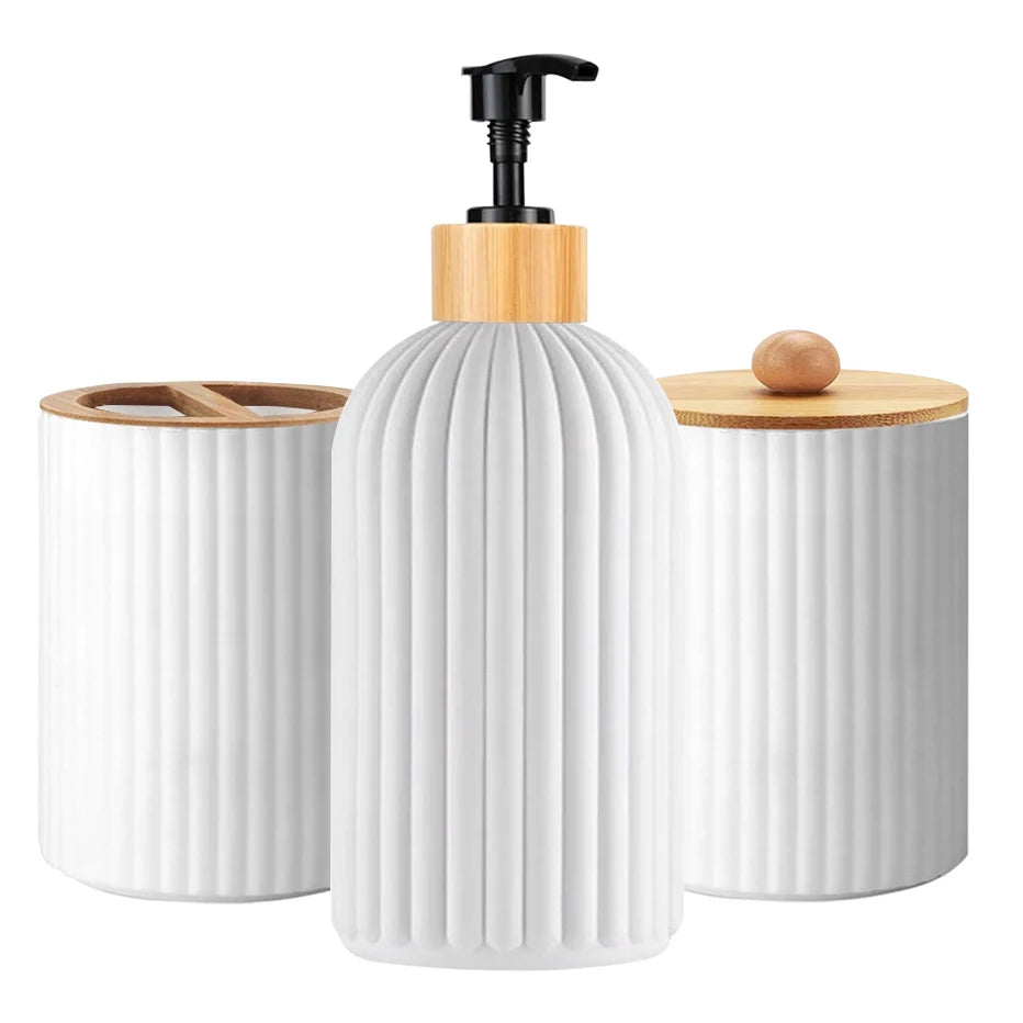 Nordic Bathroom Organizer Set